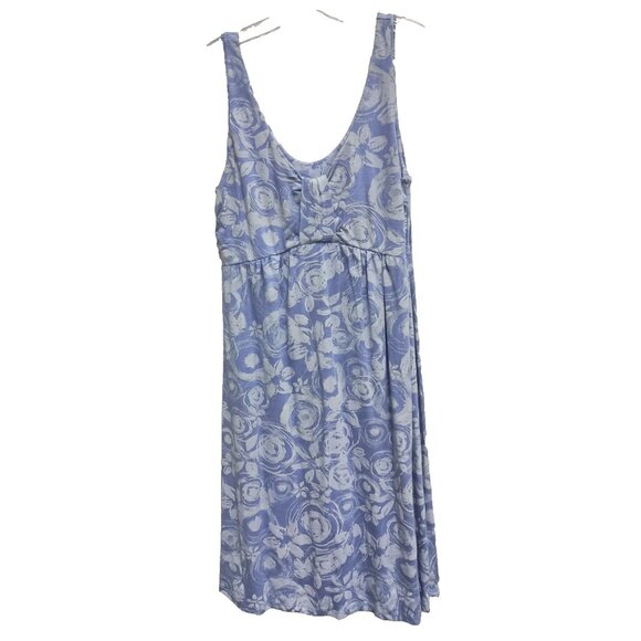 fresh produce Dresses & Skirts - Fresh Produce Womens Babydoll Dress Small Purple Floral Sleeveless Beach Resort